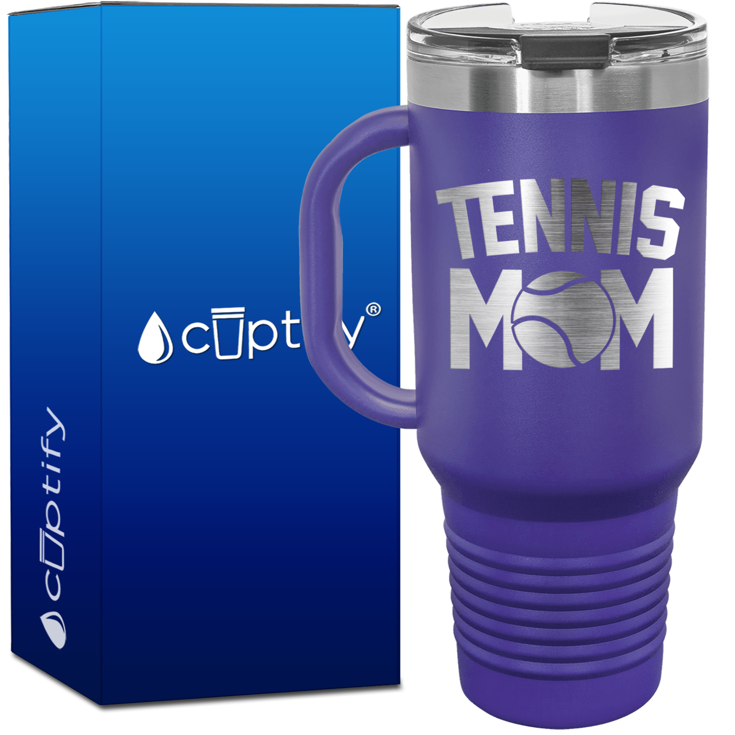 Tennis Mom 40oz Travel Mug