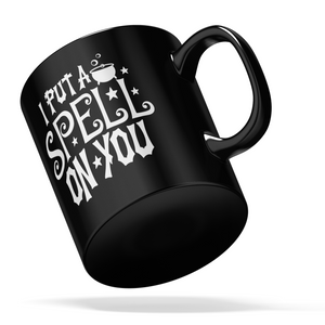 I Put a Spell on You Black 11oz Halloween Coffee Mug