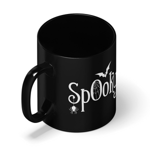 Spooky Black 11oz Halloween Coffee Mug