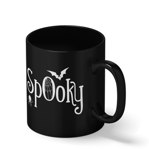 Spooky Black 11oz Halloween Coffee Mug