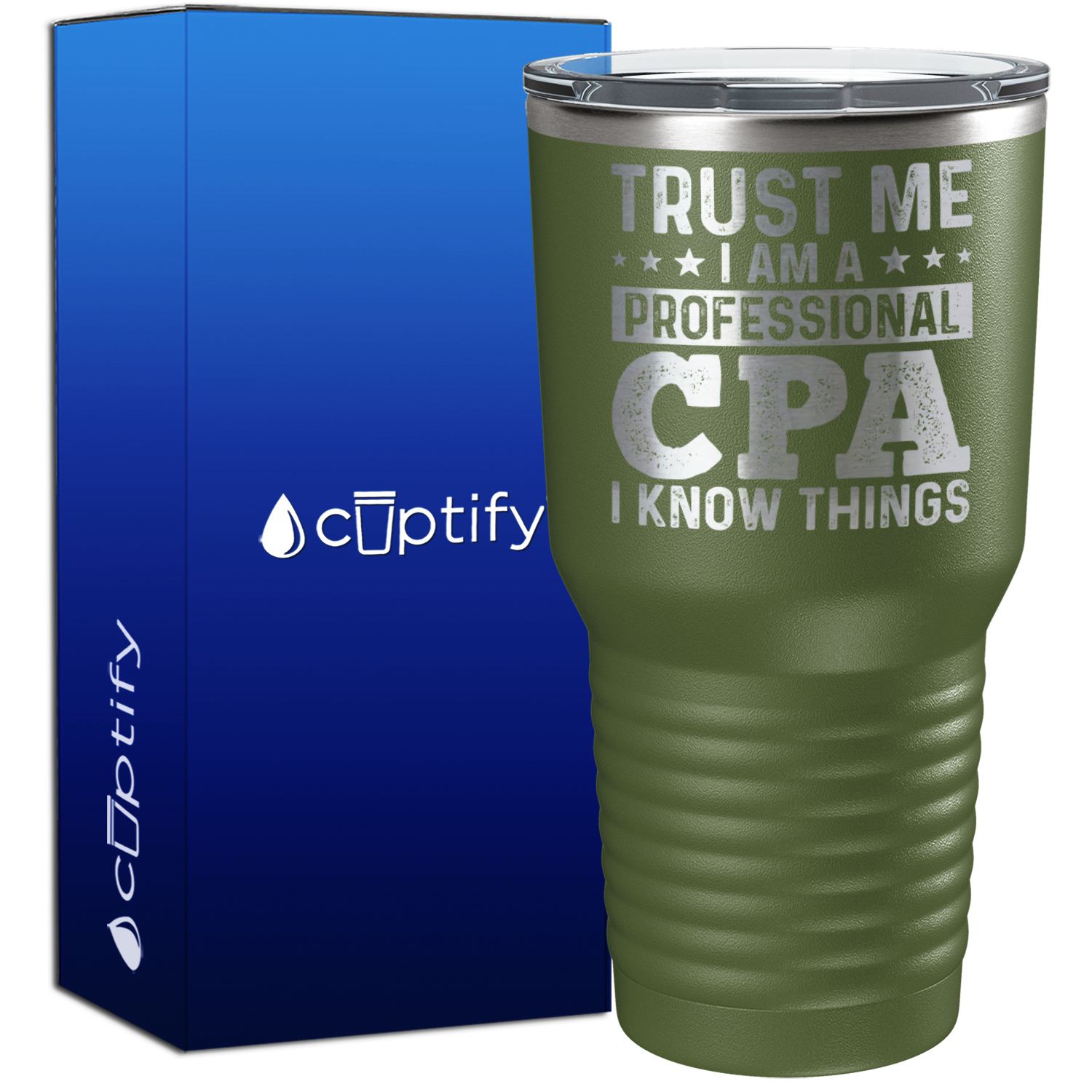 Trust Me I am a Professional CPA 30oz Accountant Tumbler