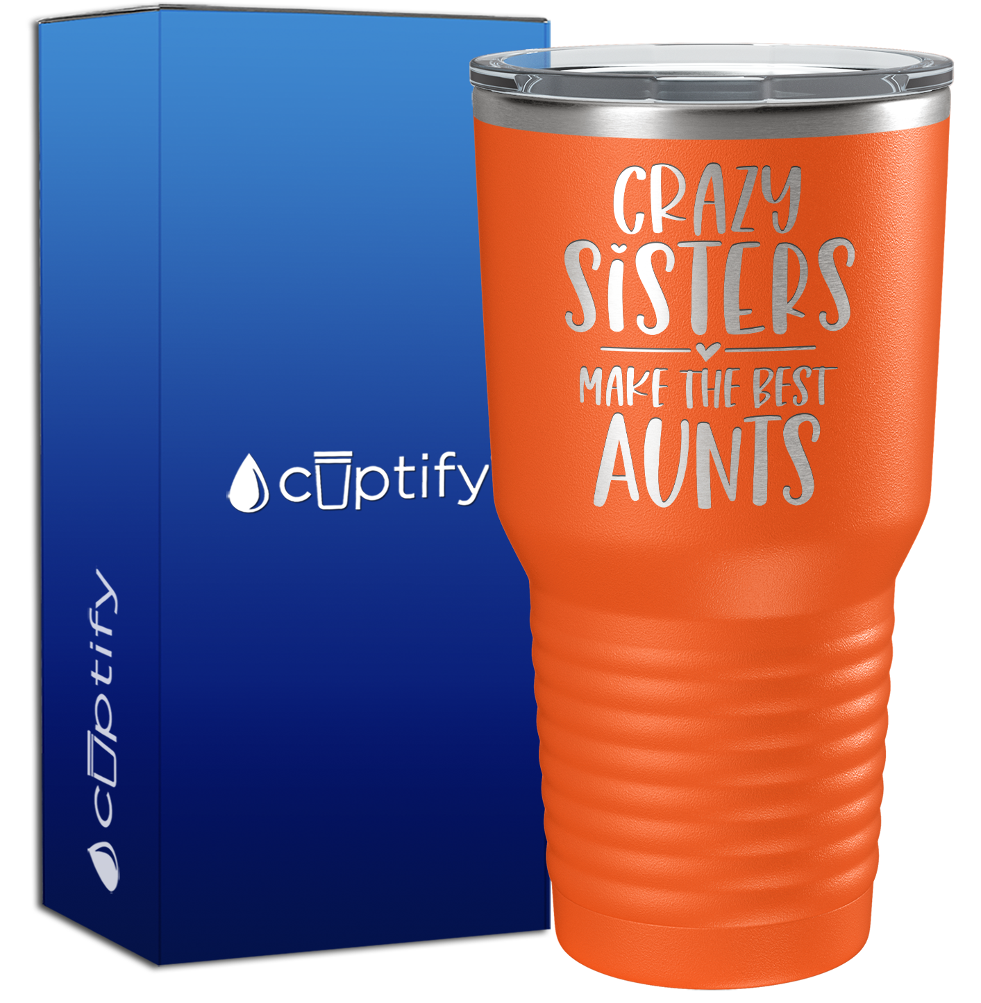 Crazy Sisters Best Aunts 30oz Aunt Tumbler