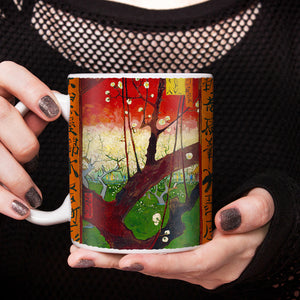 Van Gogh Flowering Plum Orchard After Hiroshige 1887 11oz Ceramic Coffee Mug