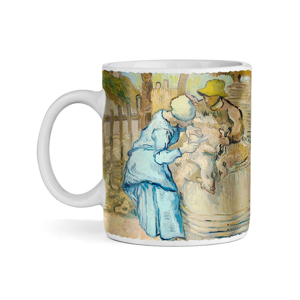 Van Gogh The Sheep Shearers 11oz Ceramic Coffee Mug