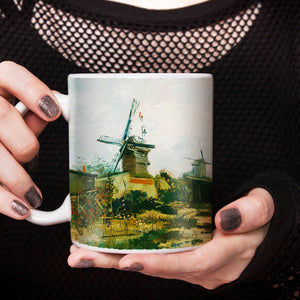 Van Gogh Windmills on Montmartre 11oz Ceramic Coffee Mug