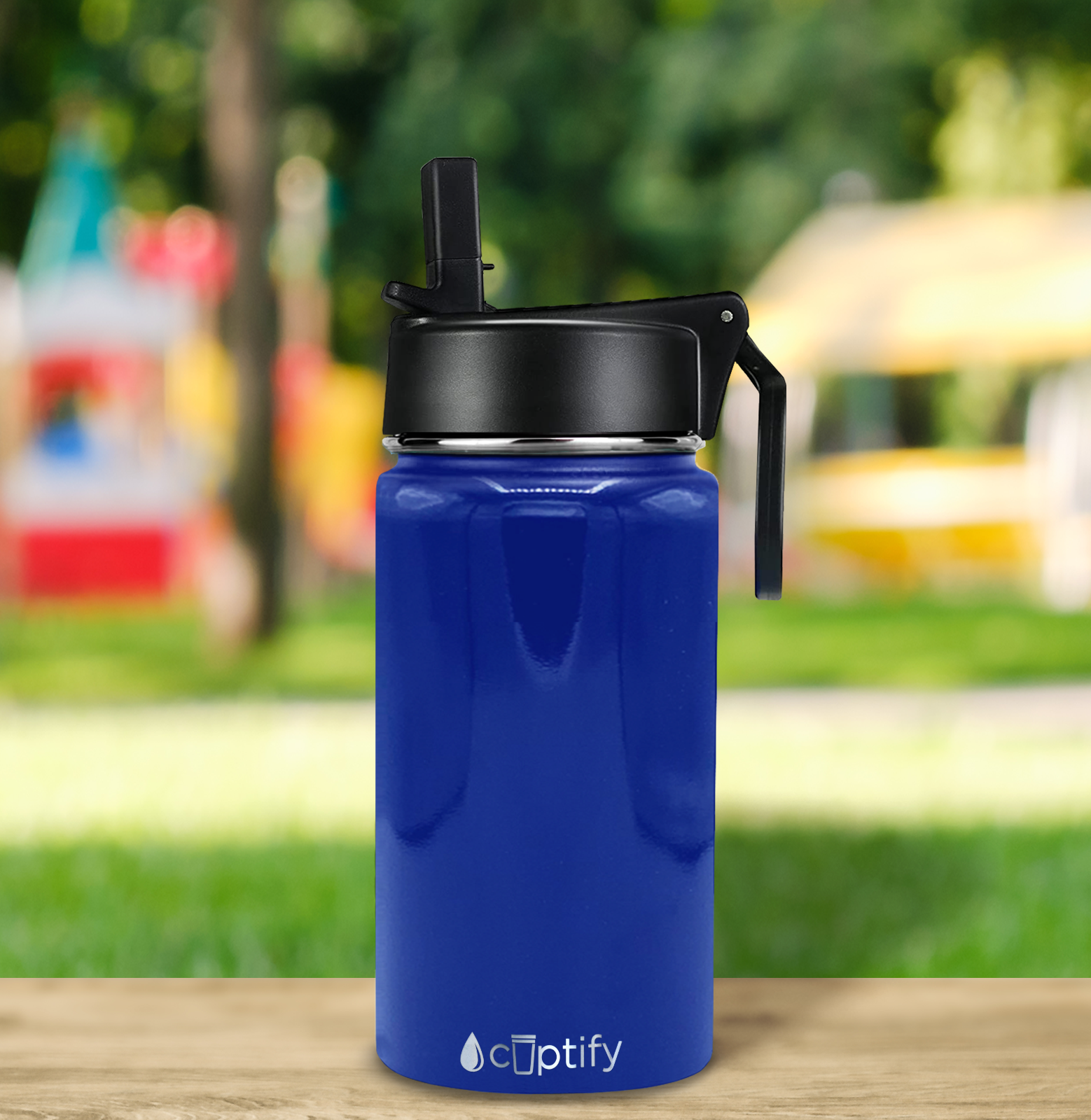 Hot Pink Gloss 24oz Wide Mouth Water Bottle - Cuptify