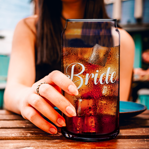  Bride Etched on Glass