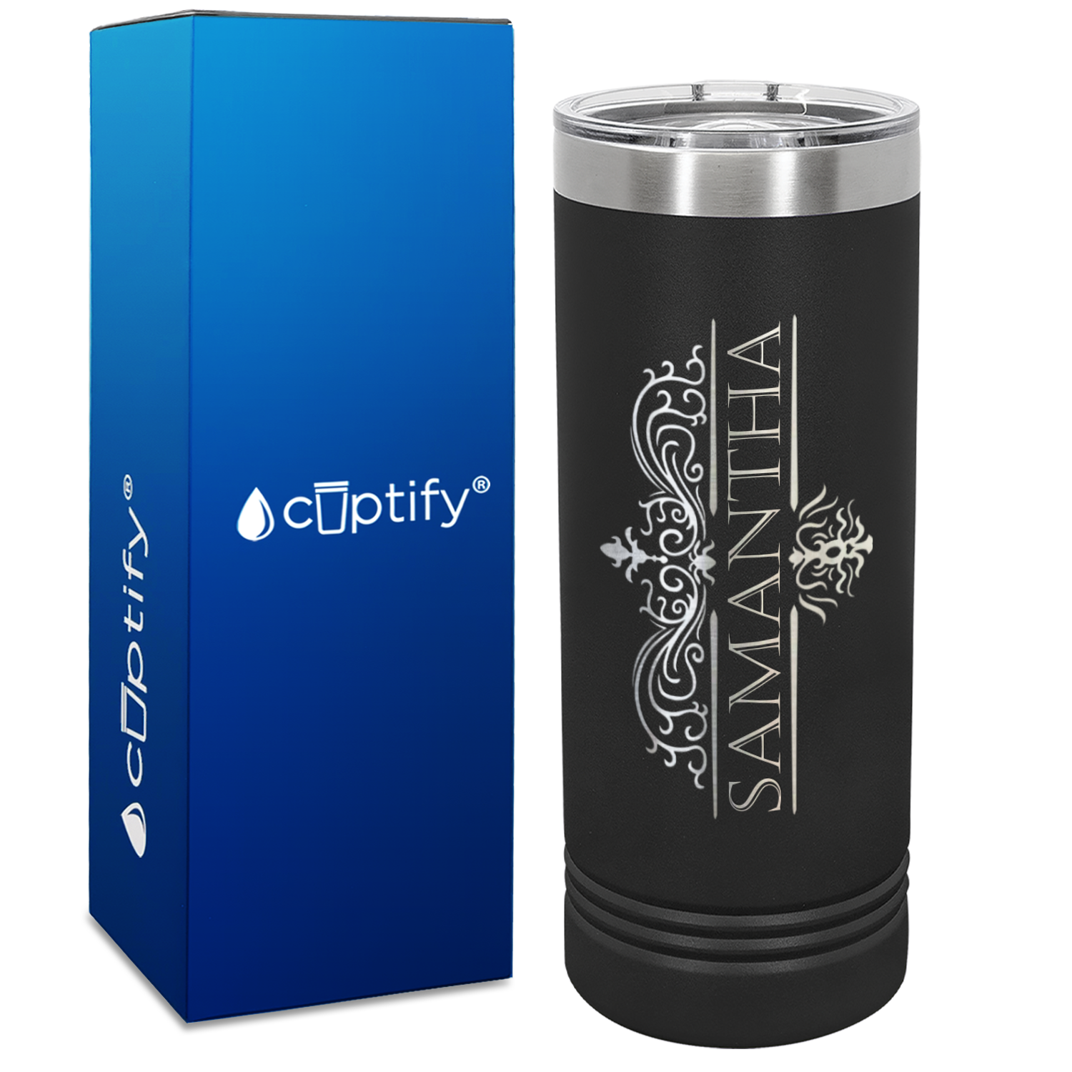 22 oz skinny tumbler - Custom Photo Design