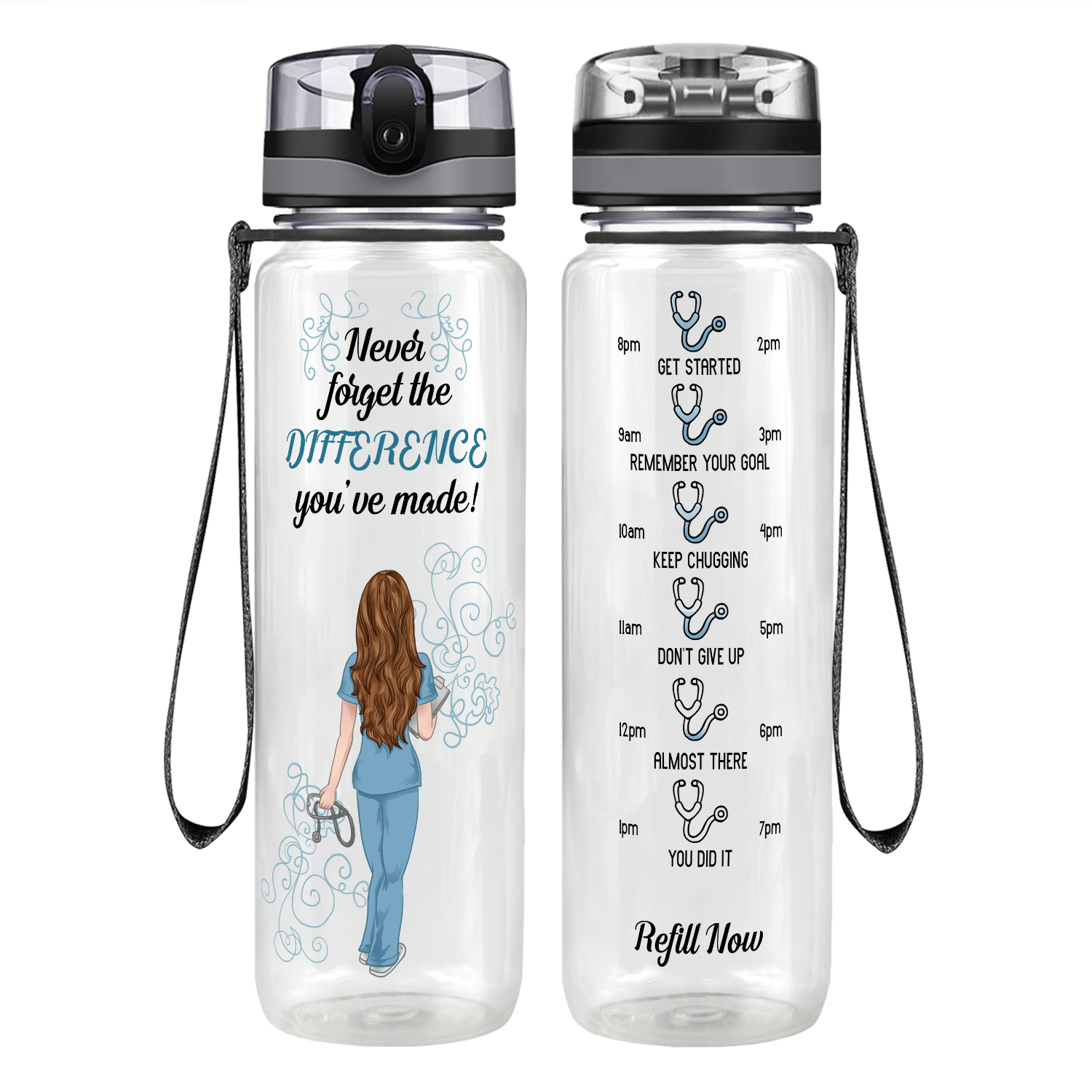 Hydration Tracker Water Bottles - Cuptify