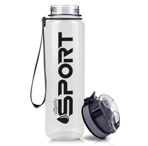 Clear 32oz Tritan™ Sport Water Bottle