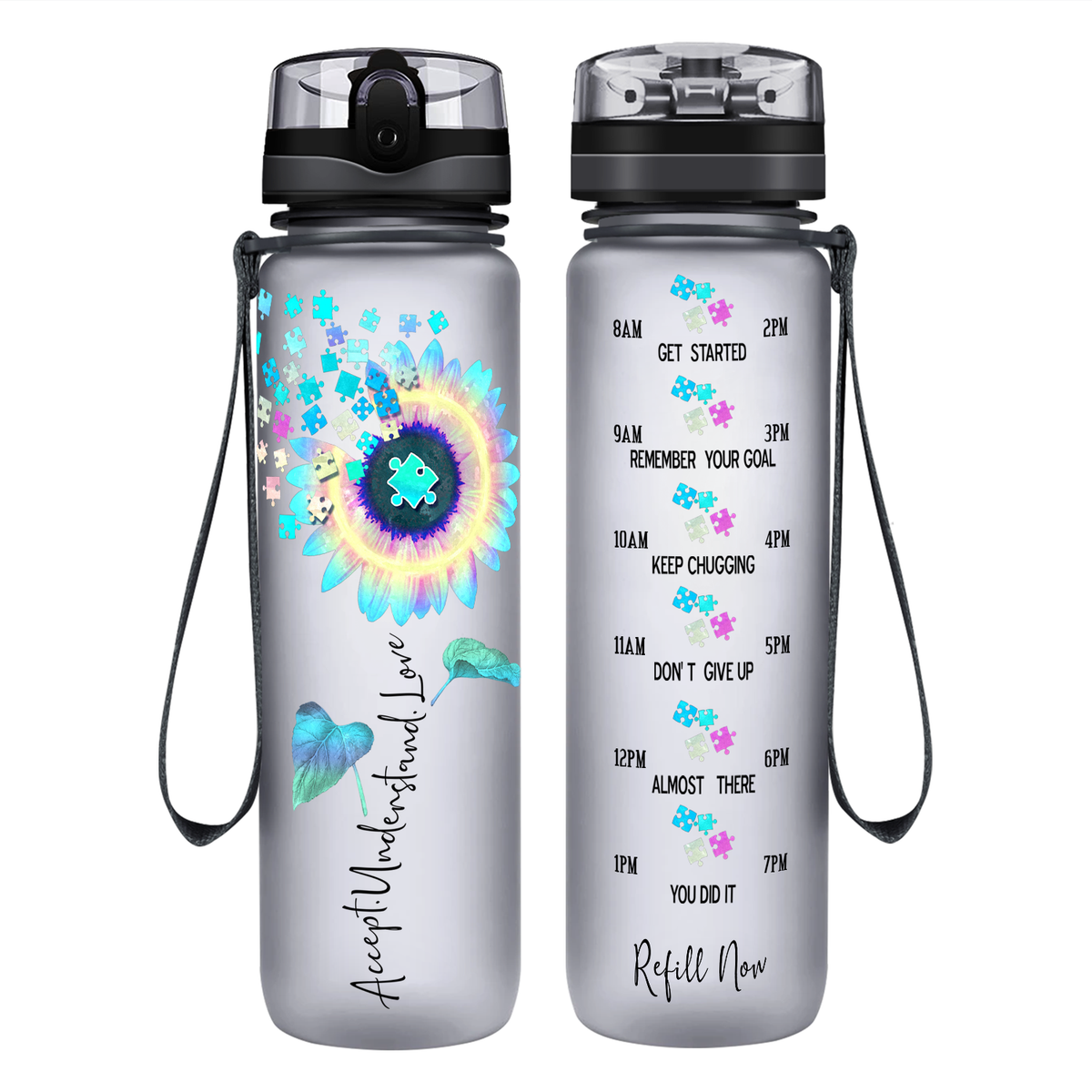 Butterfly Personalized Water Bottles - Cuptify