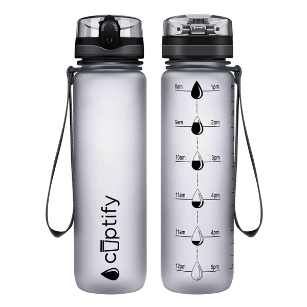 Hydration Tracker Water Bottles - Cuptify