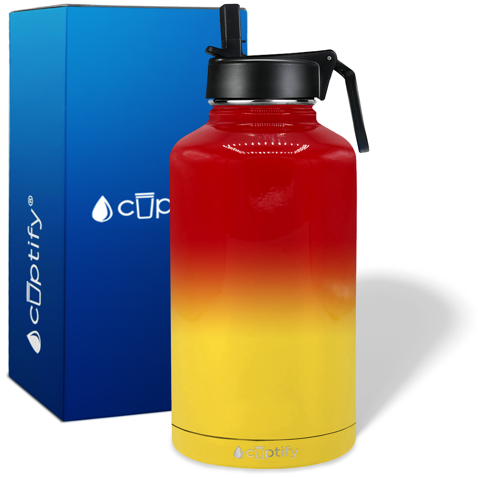 Simple Modern Plastic Summit Water Bottle with Straw Lid - Tropical Seas - 64 fl oz