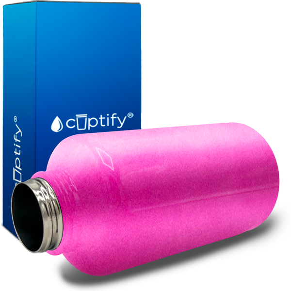 Hot Pink Gloss 24oz Wide Mouth Water Bottle - Cuptify