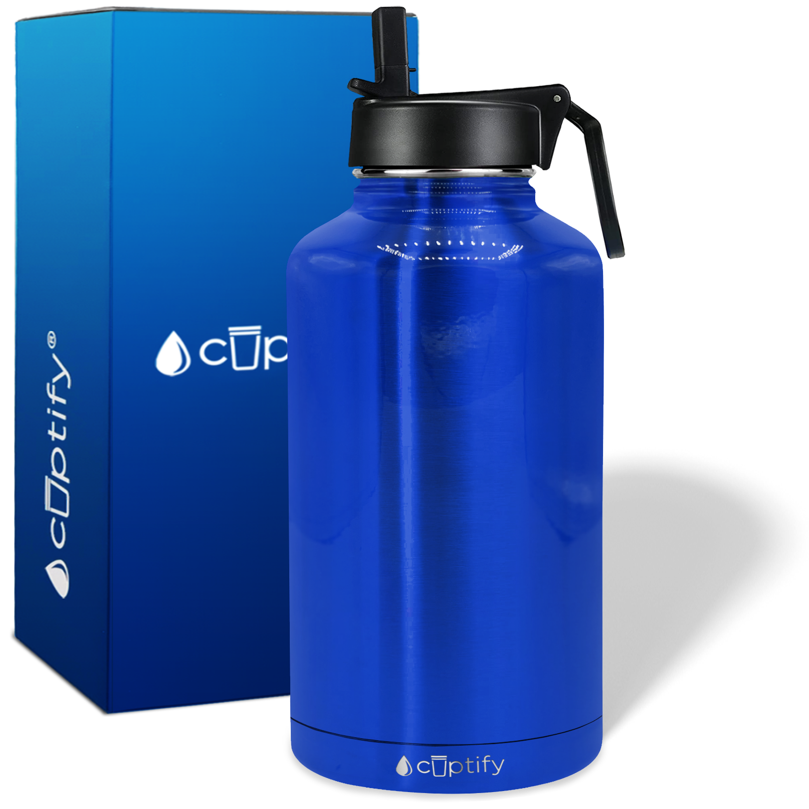 Baby Blue 18oz Wide Mouth Water Bottle - Cuptify