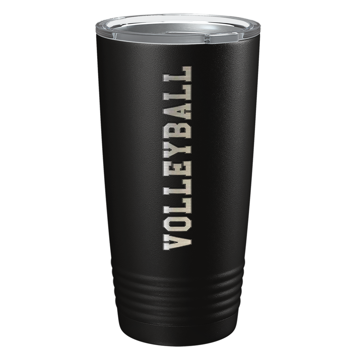 Volleyball Laser Engraved on Stainless Steel Volleyball Tumbler