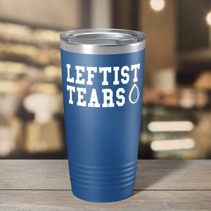 Leftist Tears on Blue 20 oz Stainless Steel Tumbler