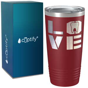 LOVE Dentist on Dentist 20oz Tumbler