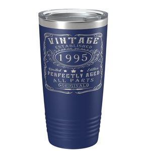 1995 Vintage Perfectly Aged 26th on Stainless Steel Tumbler