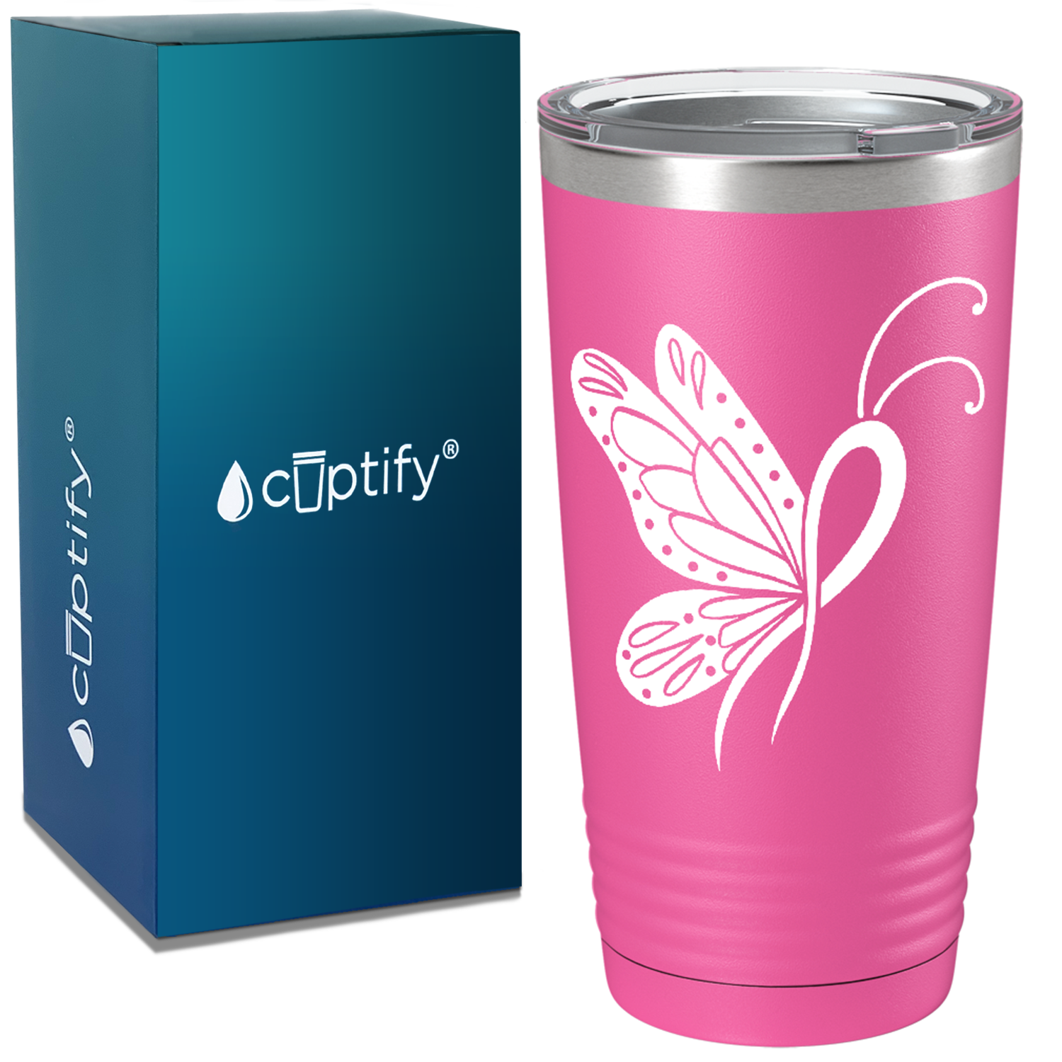 Sip for a Cure: Breast Cancer Awareness Tumblers Collection - Cuptify