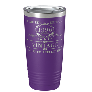 1996 Limited Edition Aged to Perfection 25th on Stainless Steel Tumbler