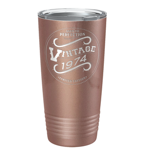 1974 Aged to Perfection Vintage 47th on Stainless Steel Tumbler