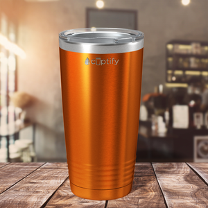 Orange Translucent 20oz Tumbler