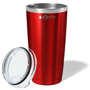 Red Translucent 20oz Tumbler