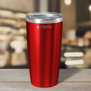 Red Translucent 20oz Tumbler