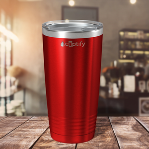 Red Translucent 20oz Tumbler