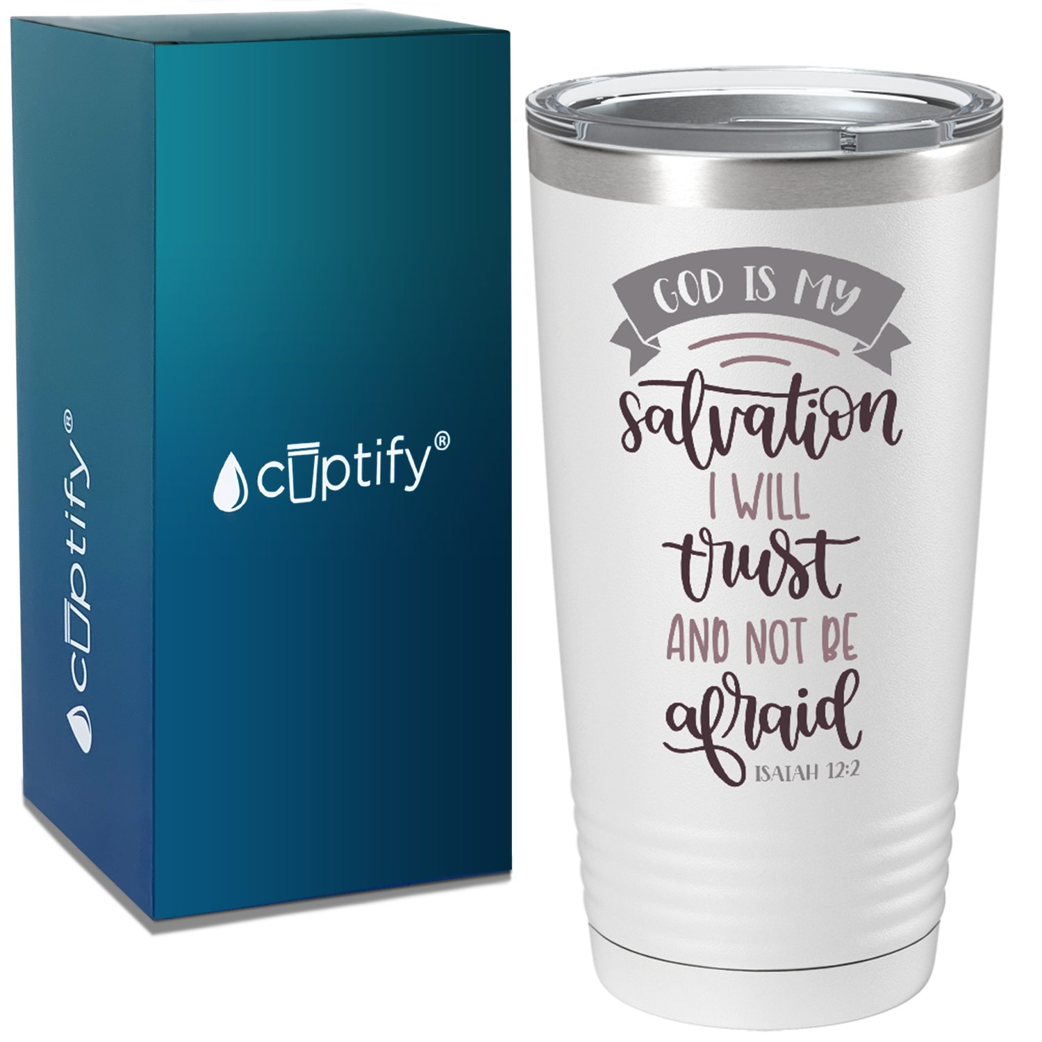 Sage Green 20oz Tumbler - Isaiah 41:10 – BusyUntilParadise