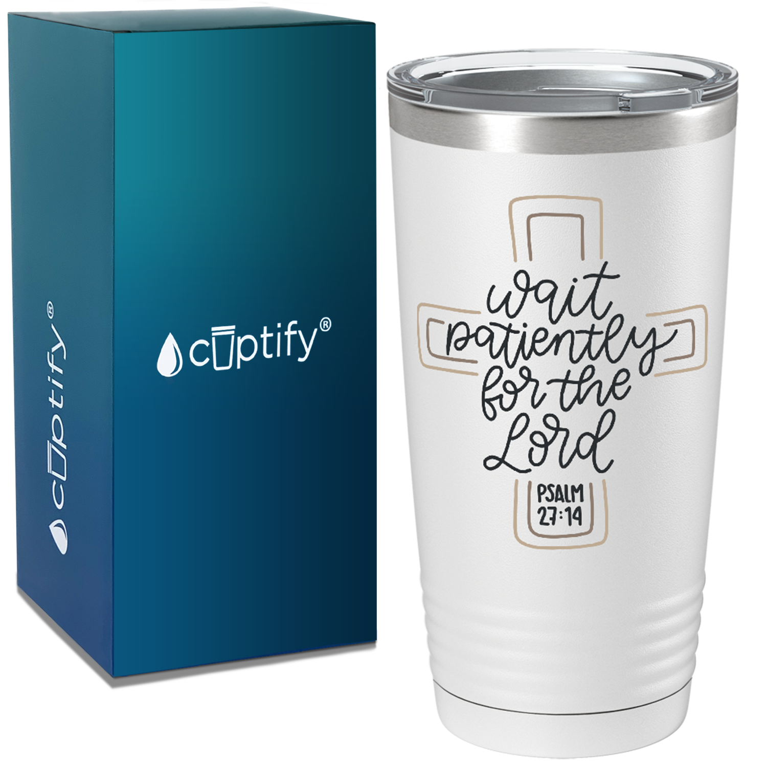 I Will Walk by Faith Custom Christian Engraved YETI Tumbler