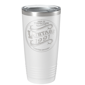 1991 Aged to Perfection Vintage 30th on Stainless Steel Tumbler