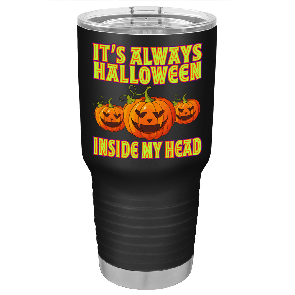 MY BROOM BROKE SO NOW HALLOWEEN CAMPING TUMBLER - YHHG1108233