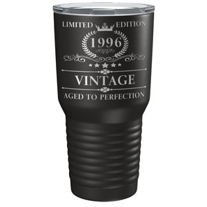 1996 Limited Edition Aged to Perfection 25th on Stainless Steel Tumbler