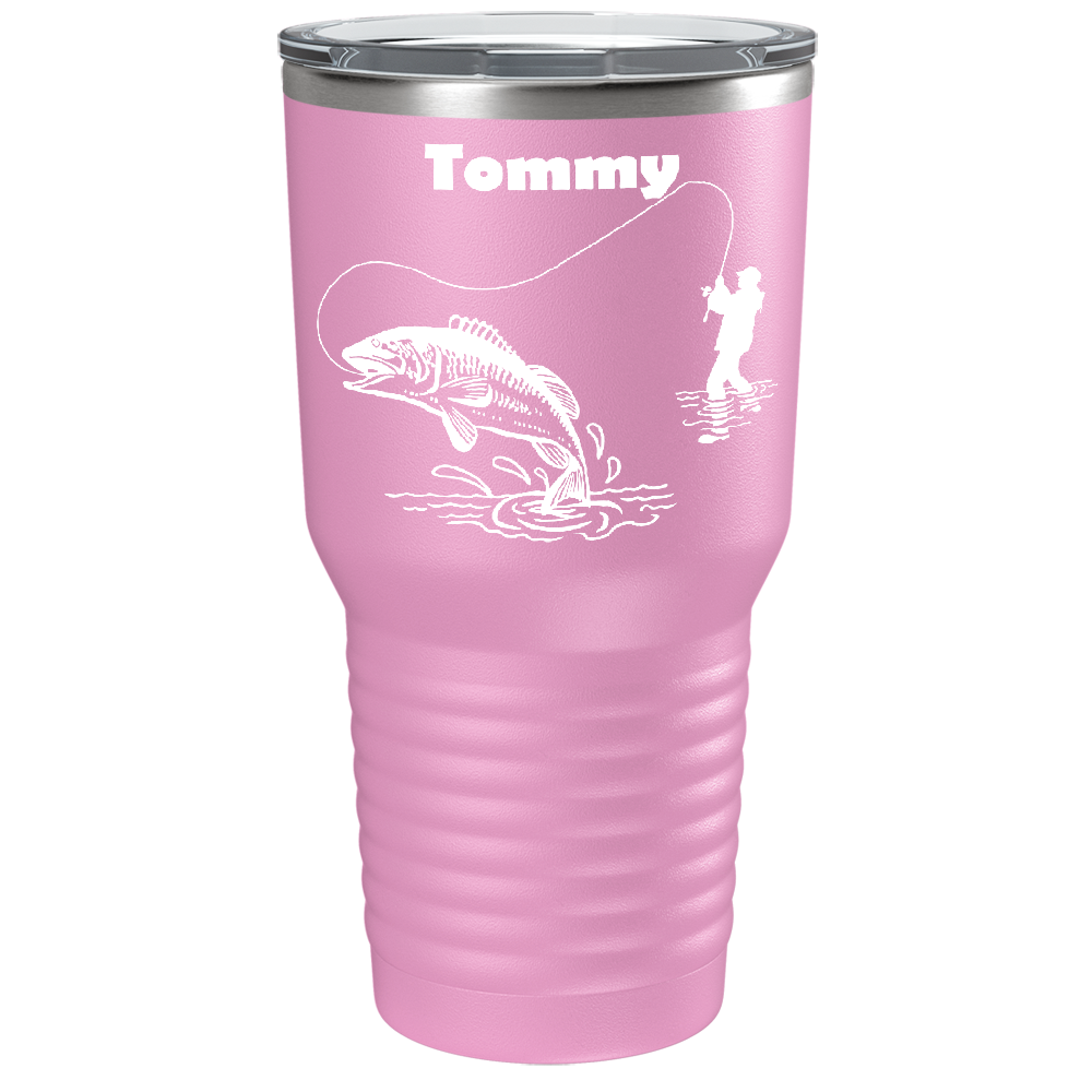 wowcugi Tumbler Stainless Steel 20oz Cup Gifts for Men Women (Fishing)  Fishing