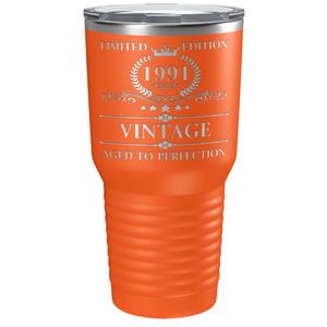 1991 Limited Edition Aged to Perfection 30th on Stainless Steel Tumbler